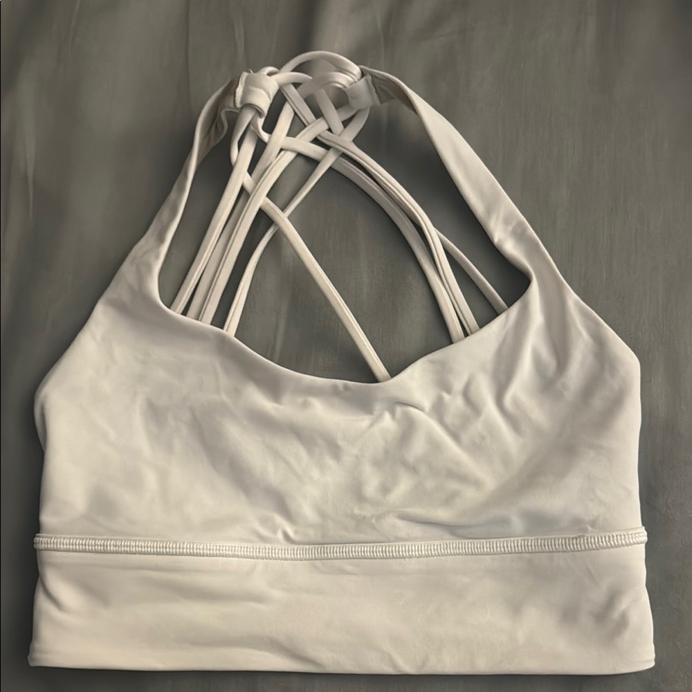 White Strappy Sports Bra - Women Intimates & Sleepwear